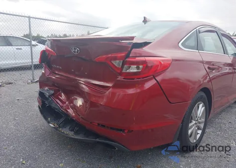 2016 Hyundai Sonata Se z USA, uszkodzony, nr VIN 5NPE24AF8GH414991